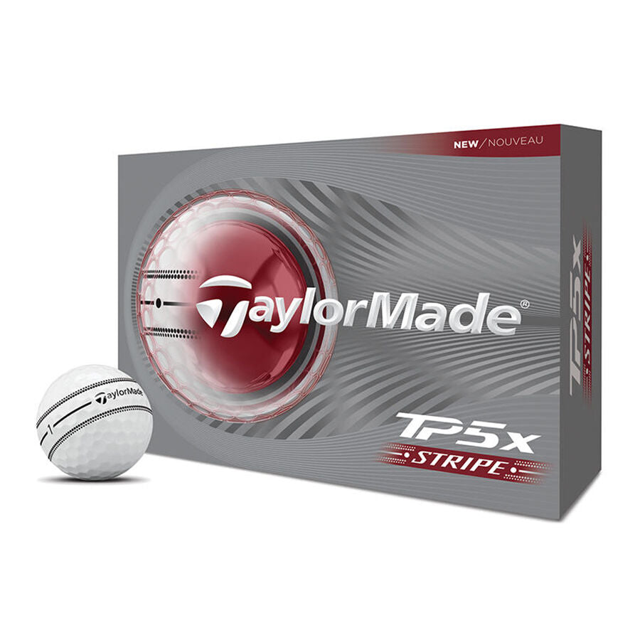 TaylorMade TP5x Stripe. Golf Balls.