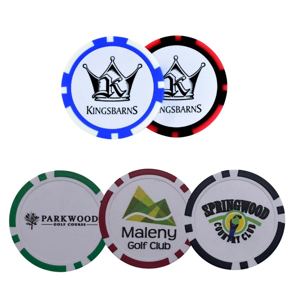 Poker Chip Ball Marker